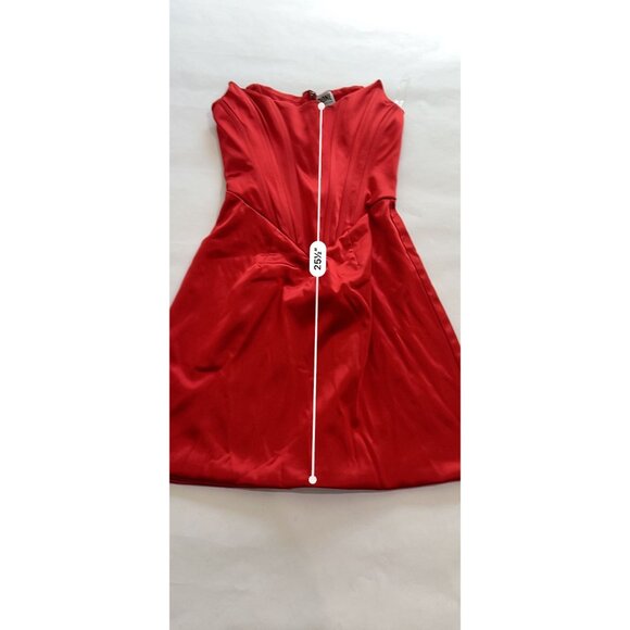 Undone by Kate The Legacy Dress in Red - Picture 8 of 9